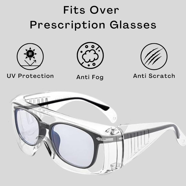 Shield Right Visitor Safety Glasses Tinted (Pack of 12)