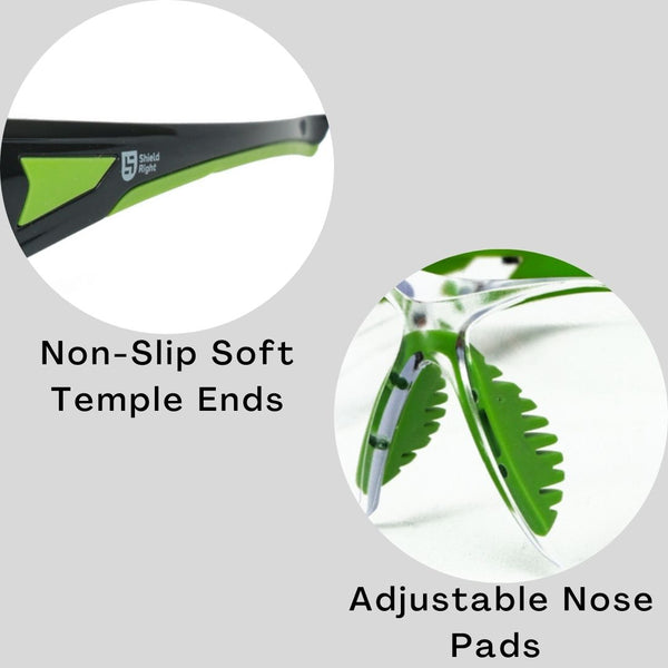 Shield Right Pro Safety Glasses Tinted (12 Pack)