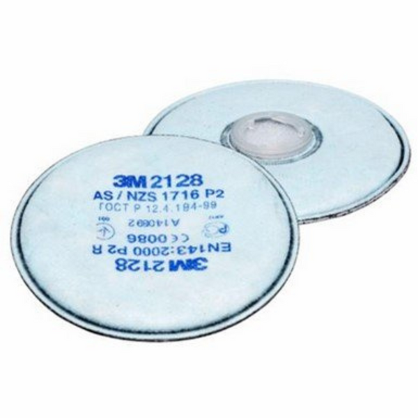 3M™ Particulate Filter 2128, GP2, with Nuisance Level Organic Vapour/Acid Gas Relief