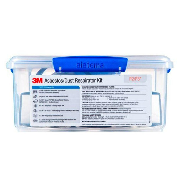 3M™ Asbestos/Dust Respirator Kit 7535, P2/P3