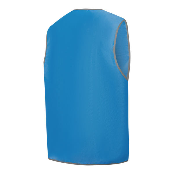 Shield Right Hi Vis Safety Vest Light Blue Tricot