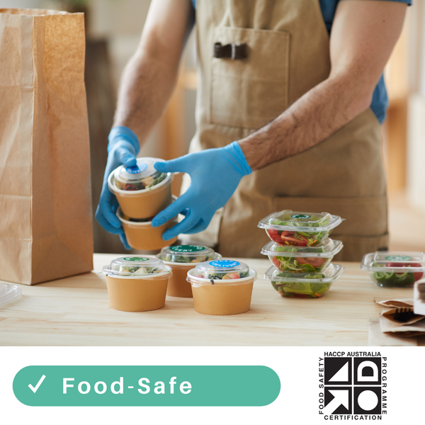 Handicare Biodegradable Blue Nitrile Examination Gloves, 200 Pack, Carton of 10