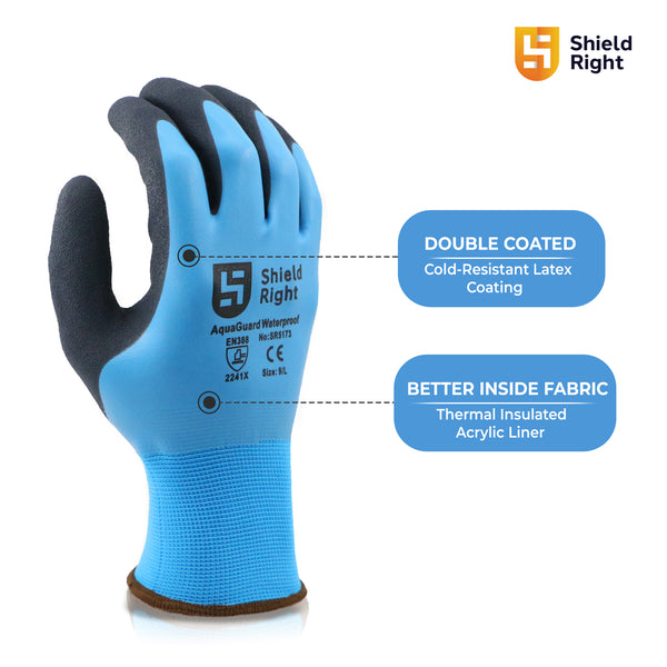 Shield Right AquaGuard Waterproof Gloves