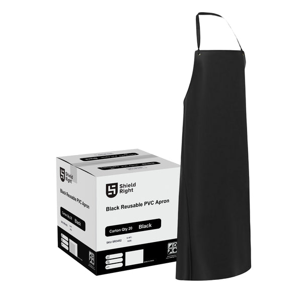 Shield Right Reusable Full-length PVC Apron