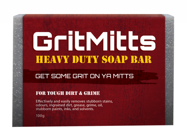 Best Solvol Alternative GritMitts Soap Bar 100 Gram 5 Pack