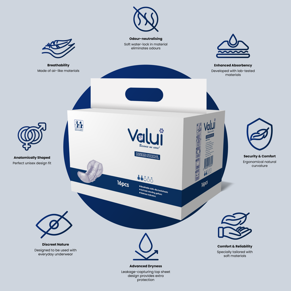 Valui Normal Insert Pads 2100ml