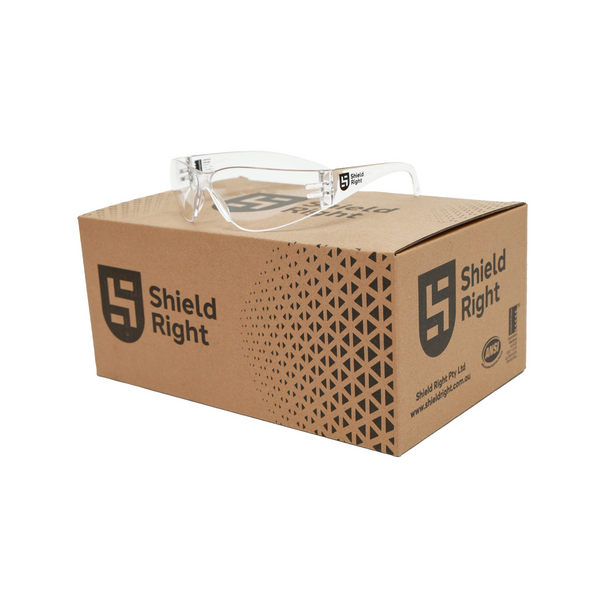 Shield Right Classic Safety Glasses Clear (300 Pack)