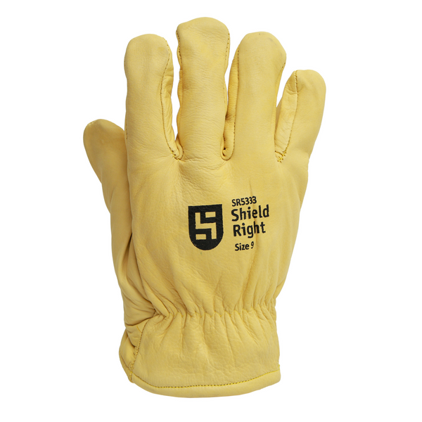 Shield Right Fleece Lined Winter Riggers Gloves (5 Pack)