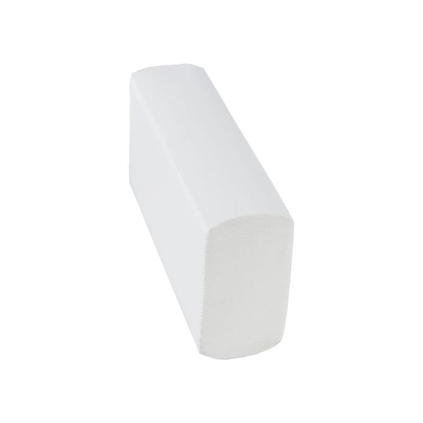 Carton of 16 Packs Interleaved Paper Towel 24cm x 23cm – 1-Ply, 150 Sheets, White