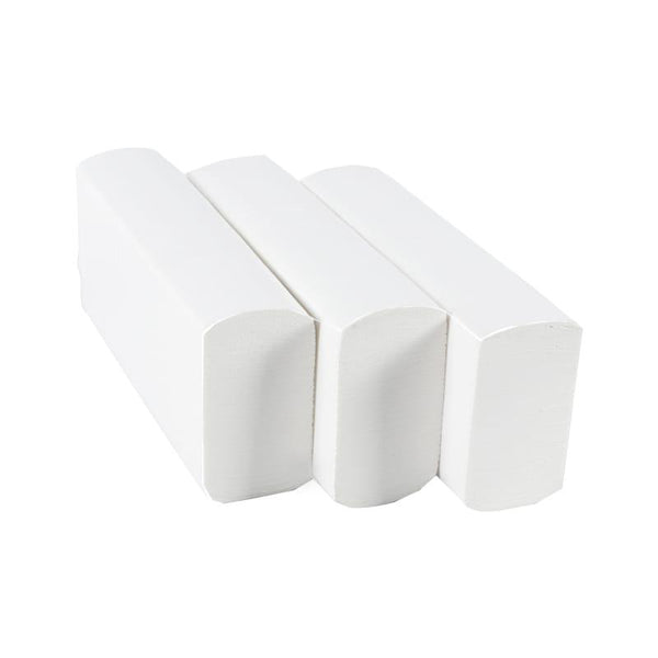 Carton of 16 Packs Interleaved Paper Towel 24cm x 23cm – 1-Ply, 150 Sheets, White