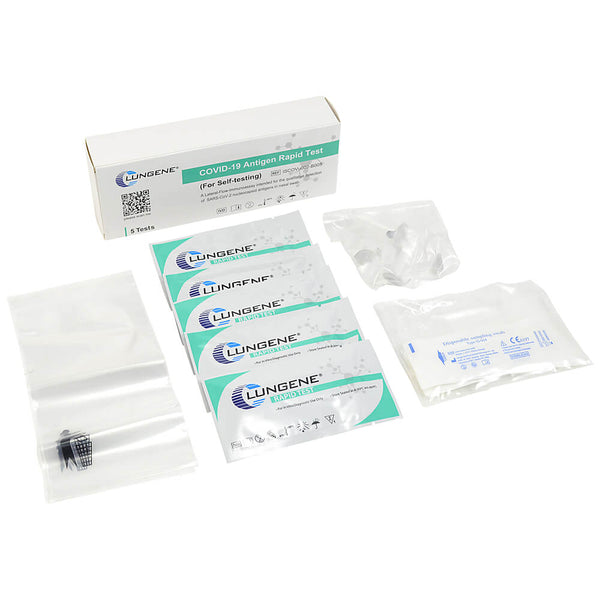 Clungene Covid-19 Rapid Antigen Self Test Nasal Swab (25 Pack)