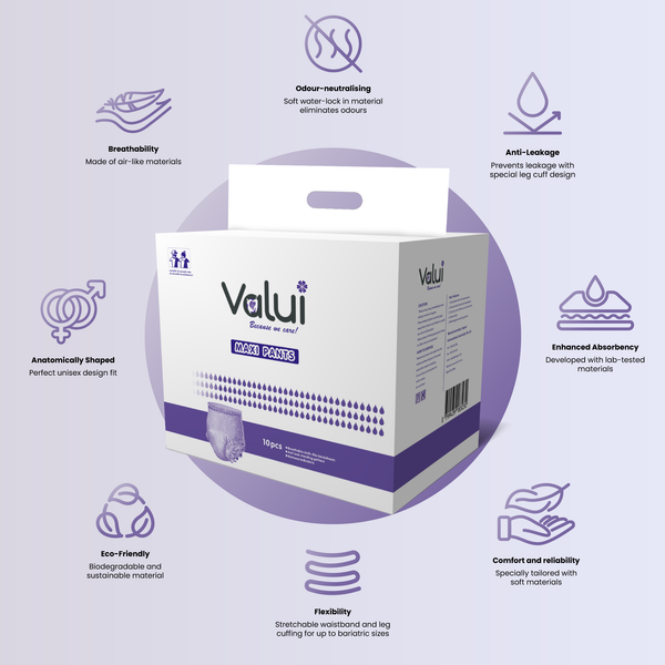 Valui Maxi Pants Night (Carton of 8 Packs)