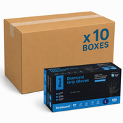 Shield Right Xtraguard Black Diamond Grip Gloves (Box of 100) - Carton of 10