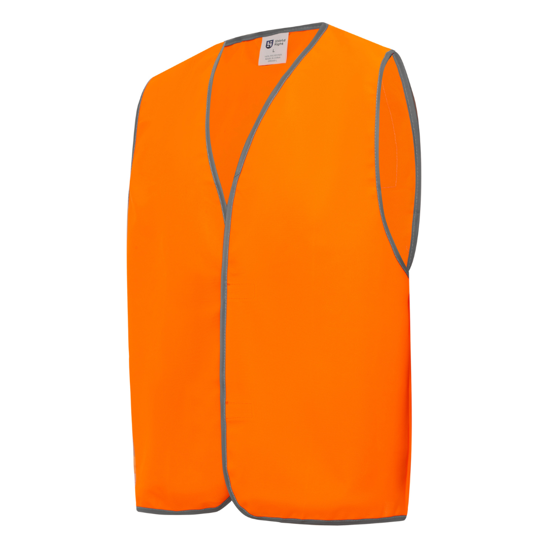 Shield Right Hi-Vis Day Orange Safety Vest
