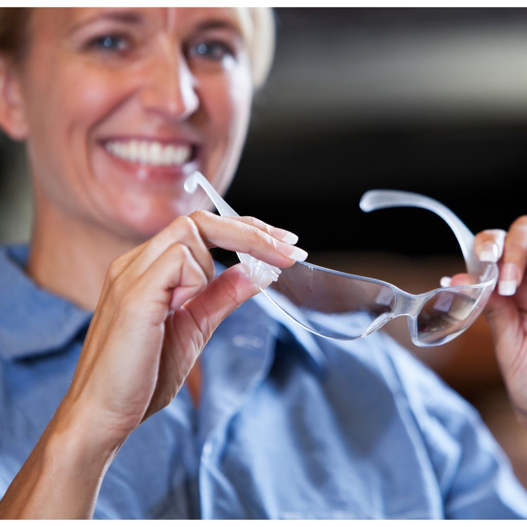 Shield Right Classic Safety Glasses Smoke Lens