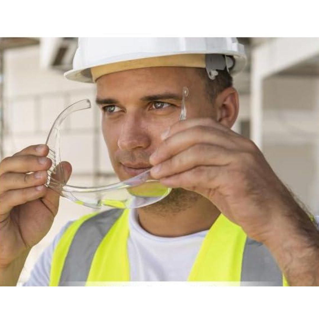 Shield Right Visitor Safety Glasses Tinted (Pack of 12)
