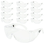 Shield Right Visitor Safety Glasses Clear (pack of 12)