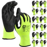 Shield Right DuraFlex HiVis Sandy Nitrile Glove (12 Pack)