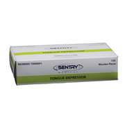 SENTRY Wooden Tongue Depressors 150mm x 18mm – Single-Use, Box of 100