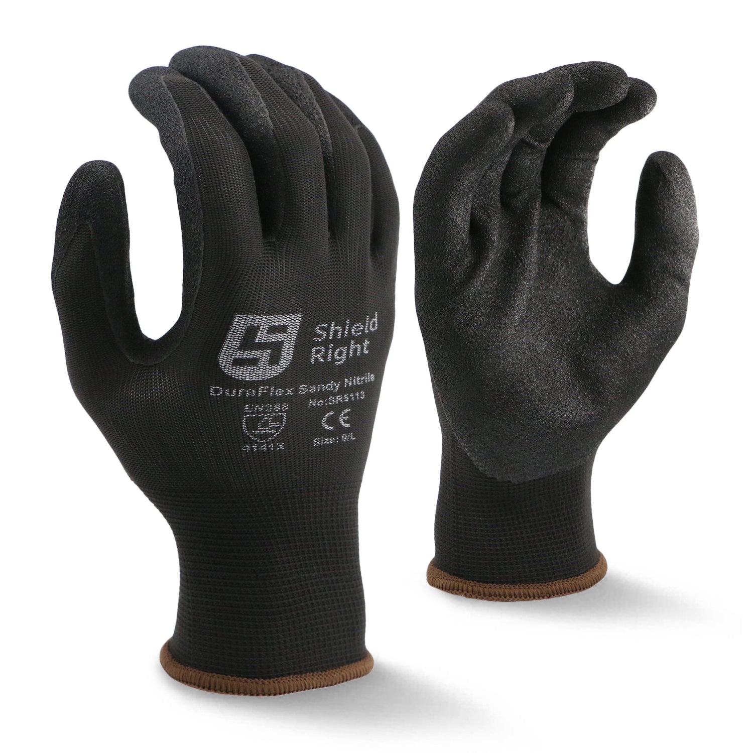 Shield Right DuraFlex Sandy Nitrile Glove