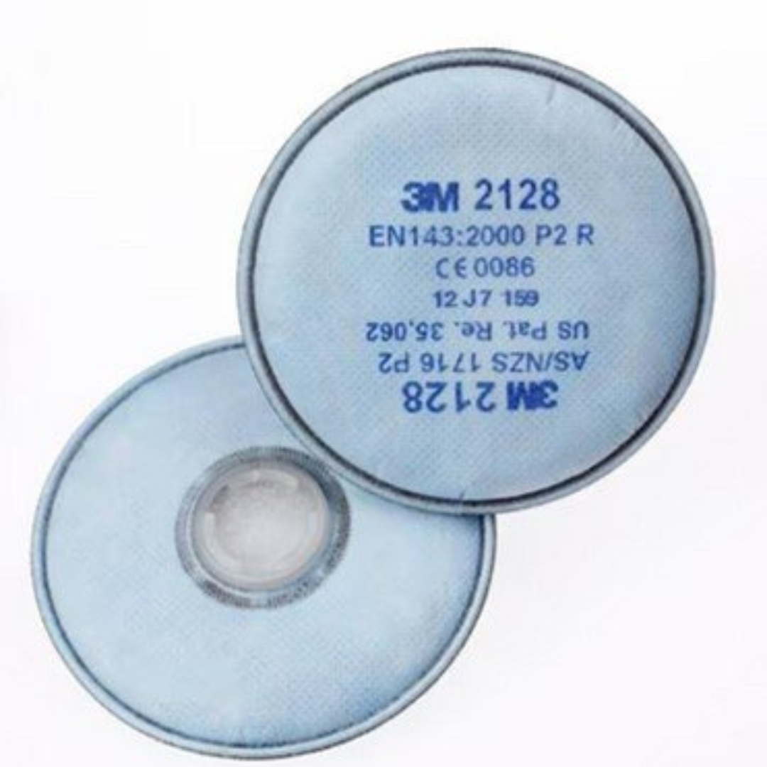 3M™ Particulate Filter 2128, GP2, with Nuisance Level Organic Vapour/Acid Gas Relief
