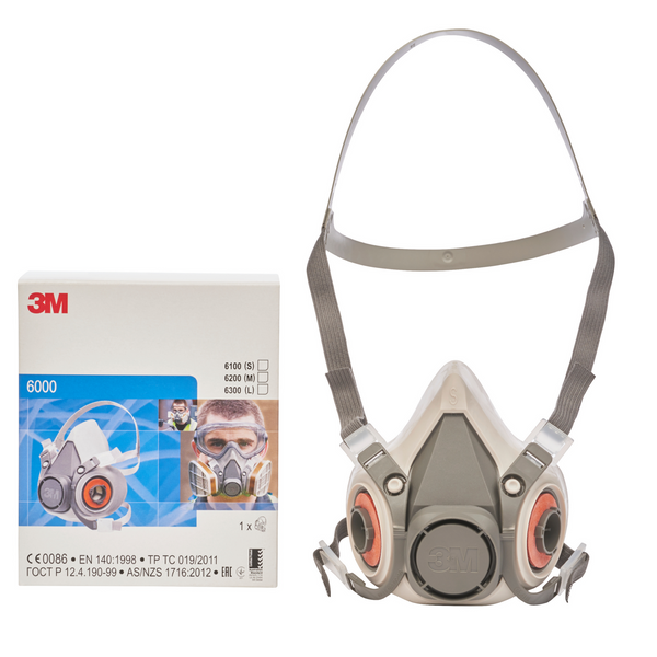 3M 6000 Series Reusable Half Face Respirator