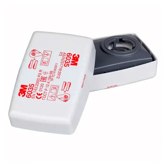 3M 6035 Safety Particulate Filter Solid & Liquid Particles P2/P3
