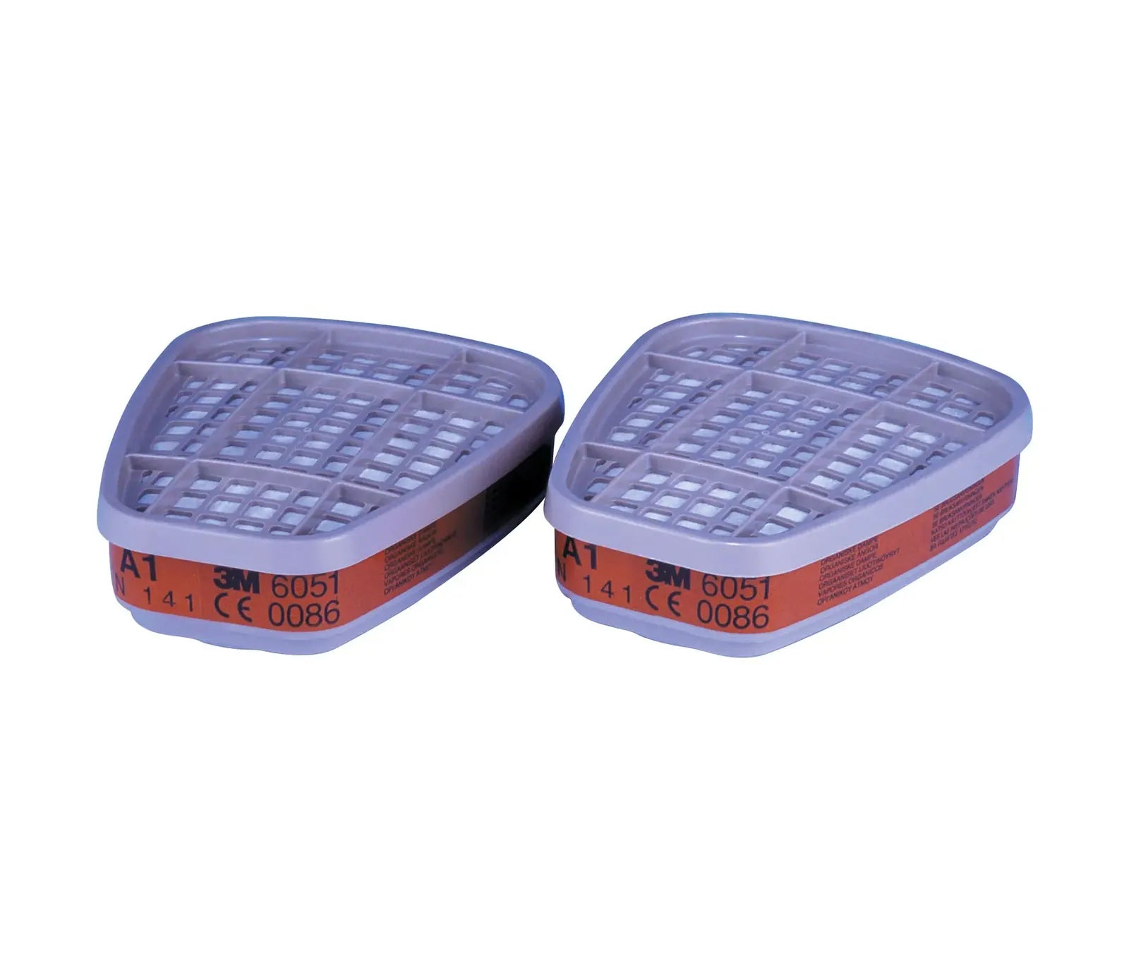 3M™ Organic Vapour Cartridge Filter 6051, A1,1 Pair/Pack