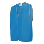 Shield Right Hi Vis Safety Vest Light Blue Tricot