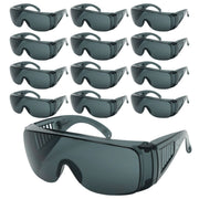 Shield Right Visitor Safety Glasses Tinted (Pack of 12)