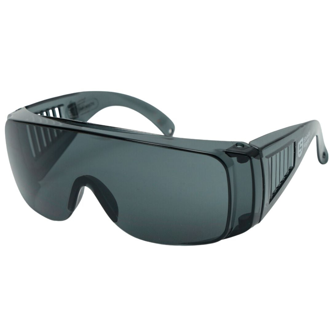 Shield Right Visitor Safety Glasses Tinted (Pack of 12)
