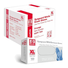 🔥 CLEARANCE Medical Blue Nitrile Exam Gloves XL - Latex-Free & Powder-Free Caton of 1000🔥