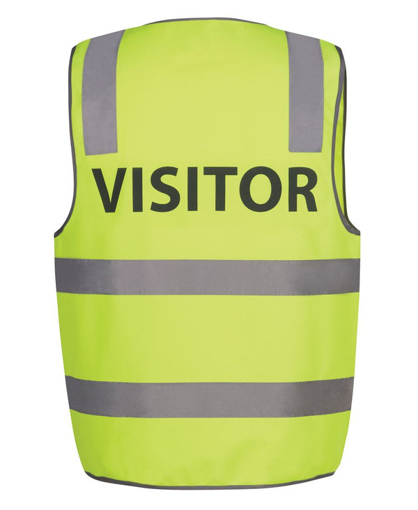 Hi Vis Reflective Yellow Visitor Safety Vest