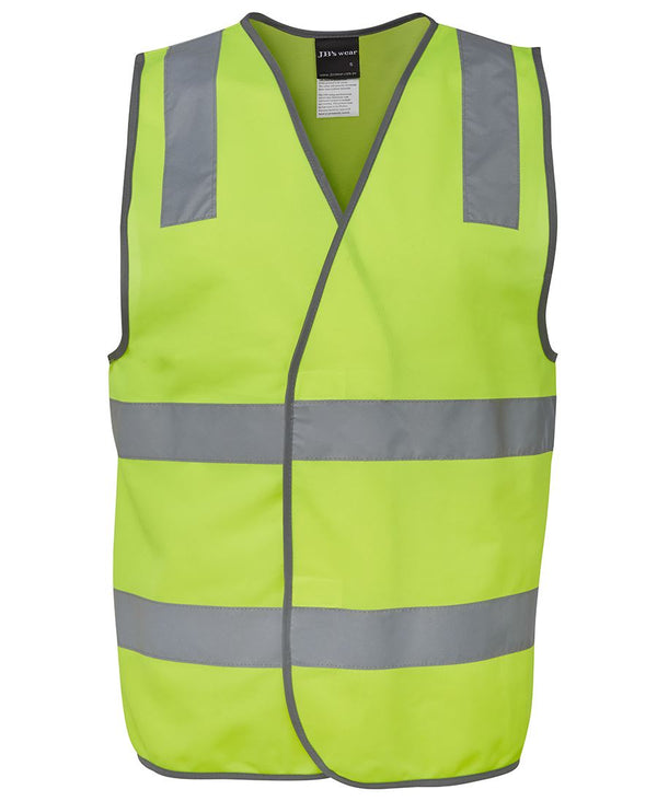 Hi Vis Yellow Reflective Safety Vest 6DNSV