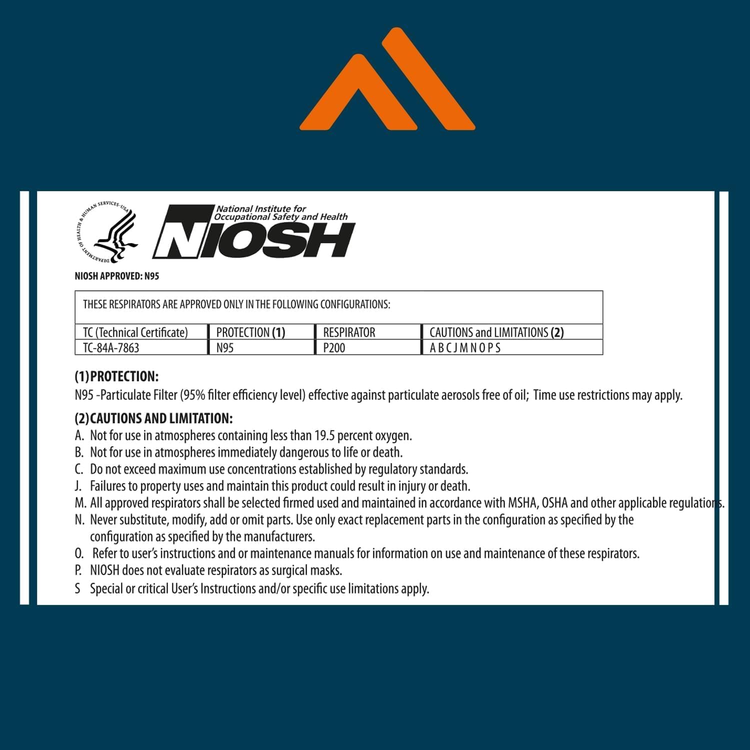 Portwest P200 Dust Mist Respirator (Pk20)