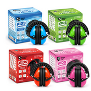 Shield Right Kids Earmuffs Class 5 – Adjustable & Foldable