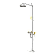 Emergency Combination Safety Shower with Eye Wash Station