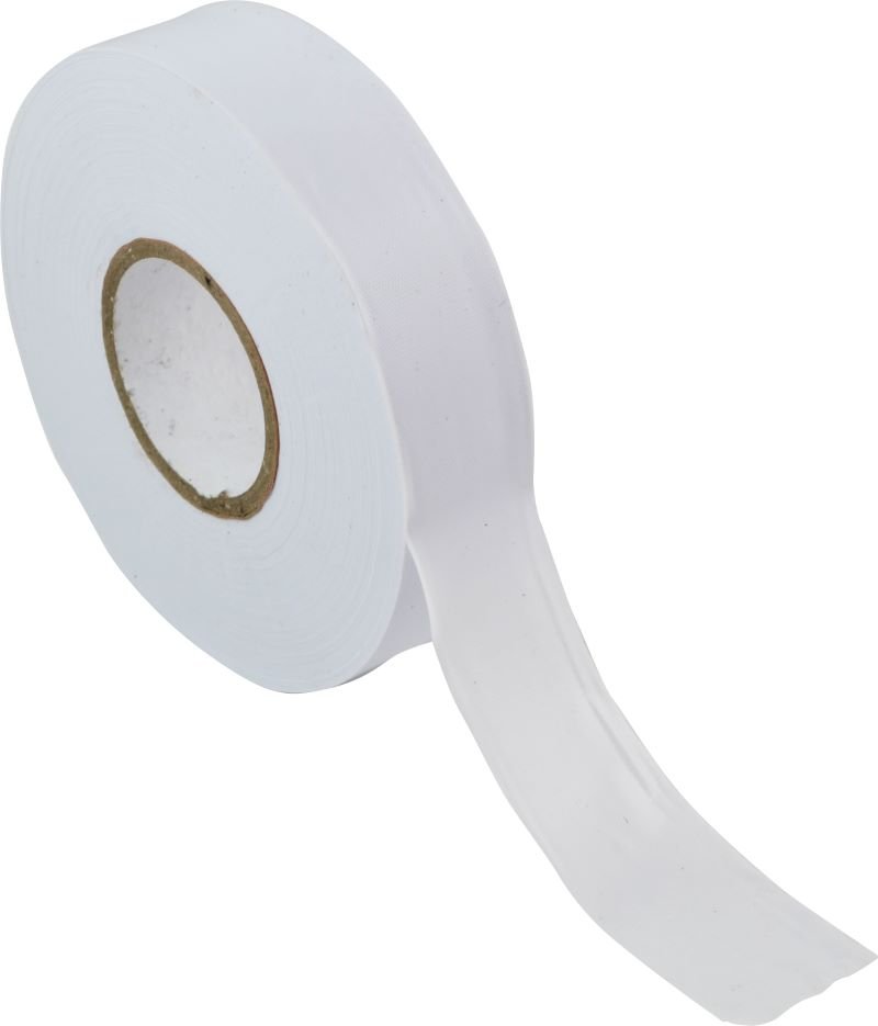 Shield Right White Flagging Tape 25mm x 100m Roll