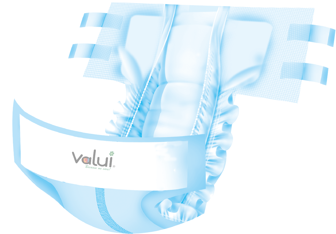 Valui Maxi Briefs Nappy Style (Pack of 12)