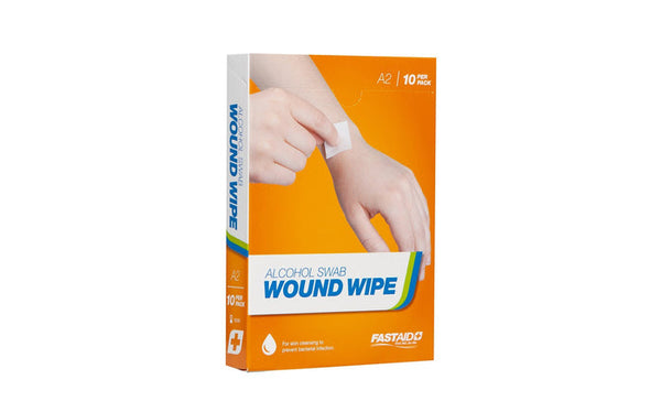 A2, Wound Wipe, Alcohol Swab, 10pk