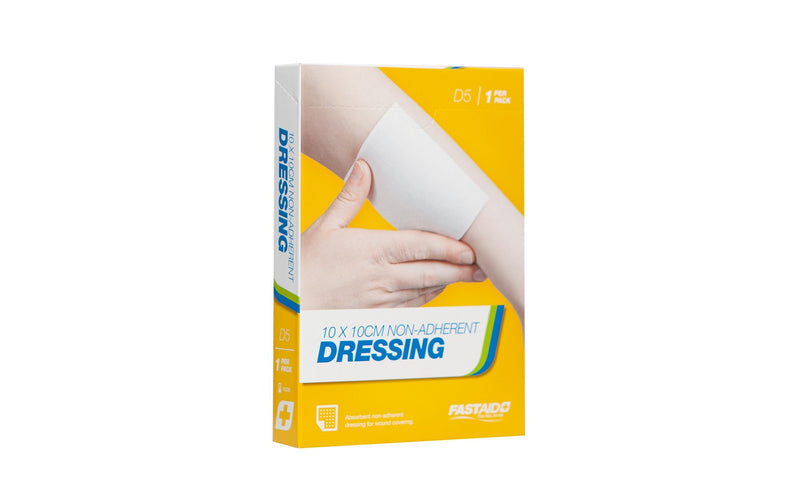 D5, Non-Adherent Dressing, 10 x 10cm, 1pk