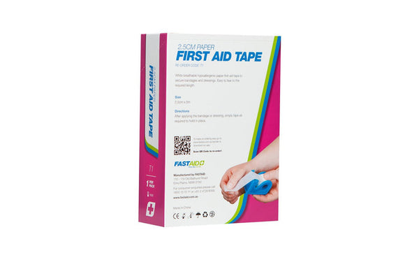 T1, Paper Tape, Hypoallergenic, 2.5cm x 9m, 1pk