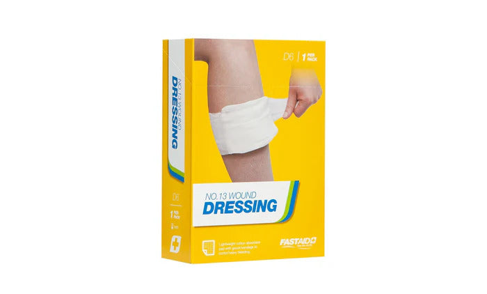 D6, Wound Dressing, No.13, 1pk