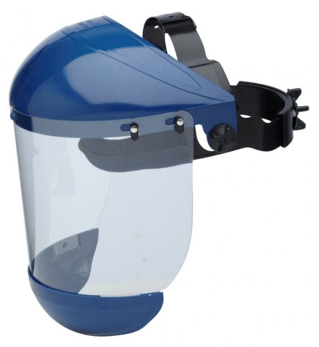 Maxisafe Clear Faceshield with Chinguard – Brow Guard & Clear Visor