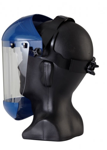 Maxisafe Clear Faceshield with Chinguard – Brow Guard & Clear Visor