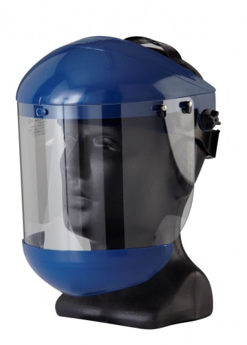 Maxisafe Clear Faceshield with Chinguard – Brow Guard & Clear Visor