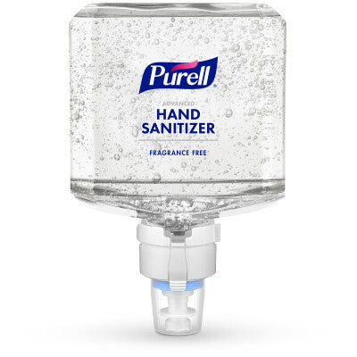 PURELL® Advanced Hand Sanitizer Fragrance Free - Gel, Refill 1.2L (Box of 2)