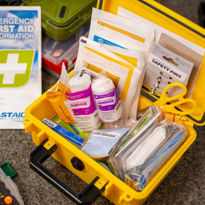 Protection First Aid FastAid Essentials IP67 Waterproof First Aid Kit | PPE Supplier