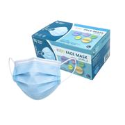 Shield Right Kids Disposable Blue Face Masks, 50 Pack
