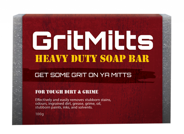 GritMitts Soap Bar 100 Gram 5 Pack